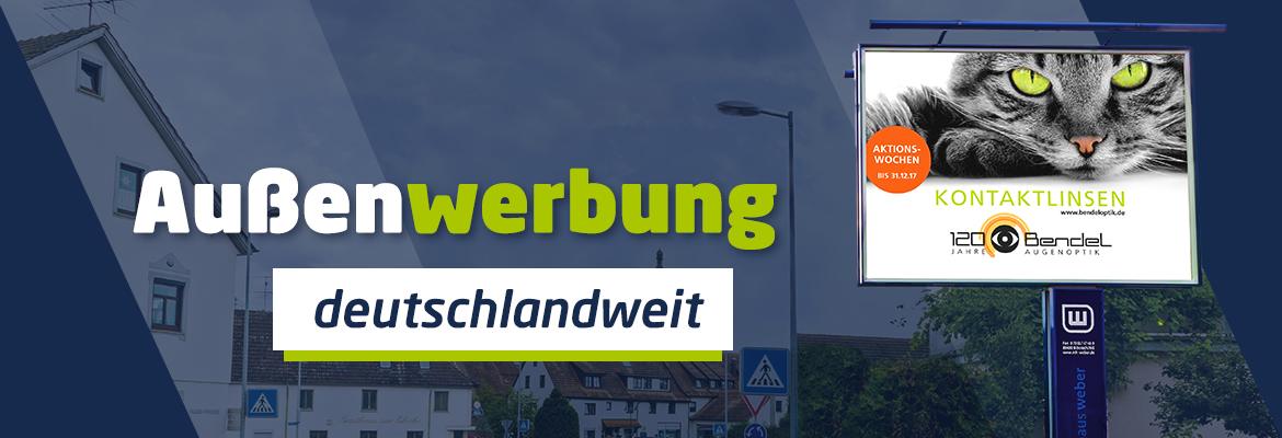 Aussenwerbung bei mein-plakat